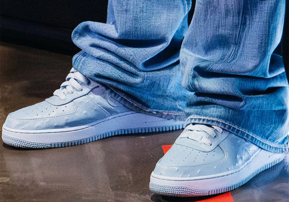 Travis Scott's Blue Ostrich AF1s Drop this Autumn